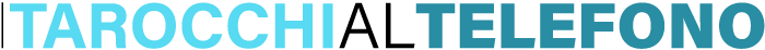 Logo i tarocchi al telefono chiaro